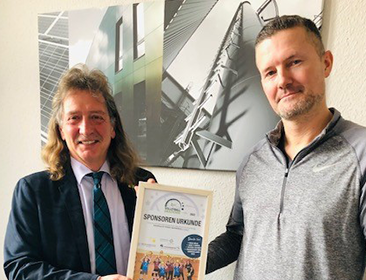 Sponsorenurkunde für Volleyballakademie Sponsorenurkunde für Volleyballakademie