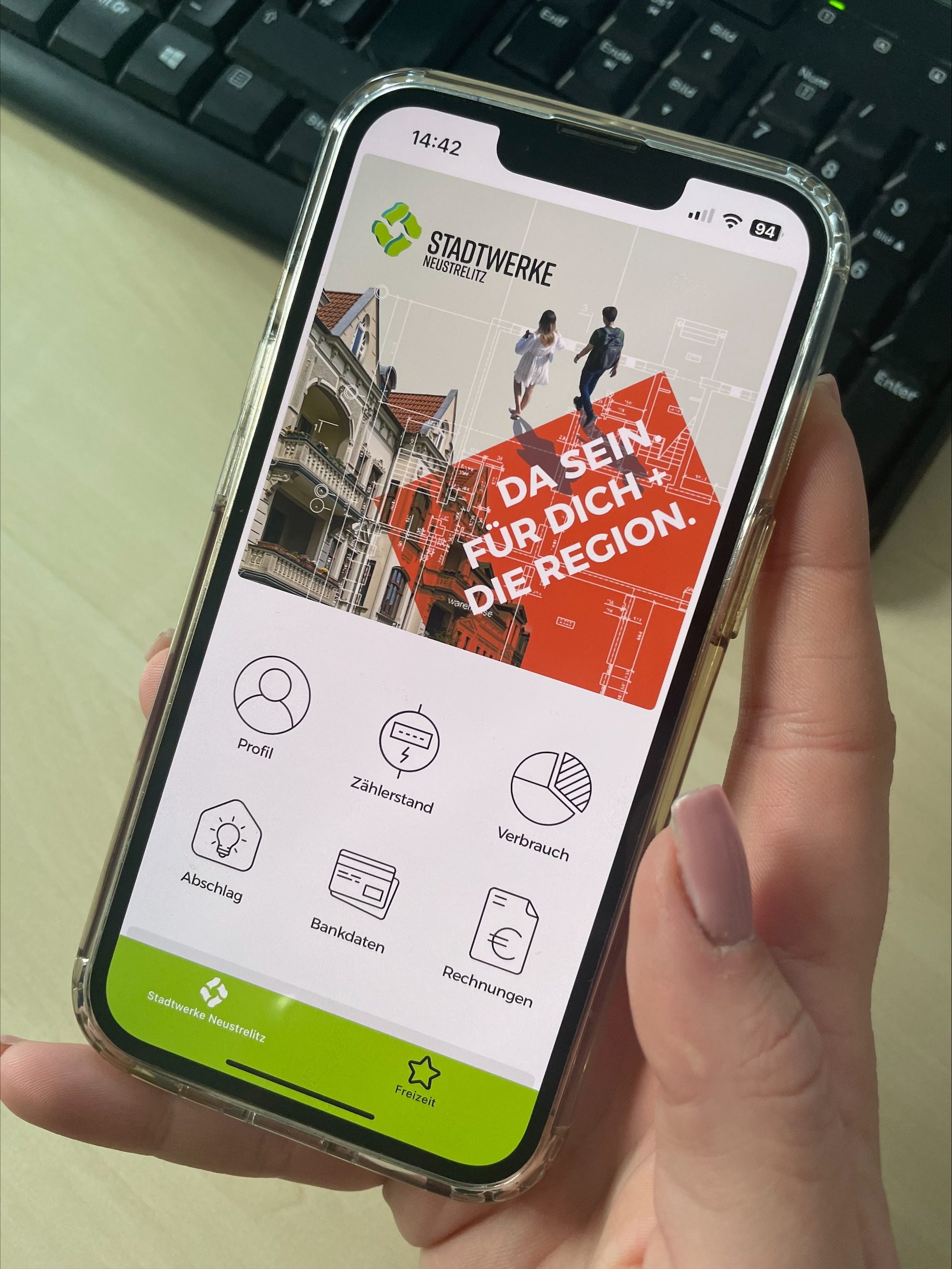 Stadtwerke Neustrelitz senken erneut Strom- und Gaspreise NEU: Zählerstände können per App übermittelt werden