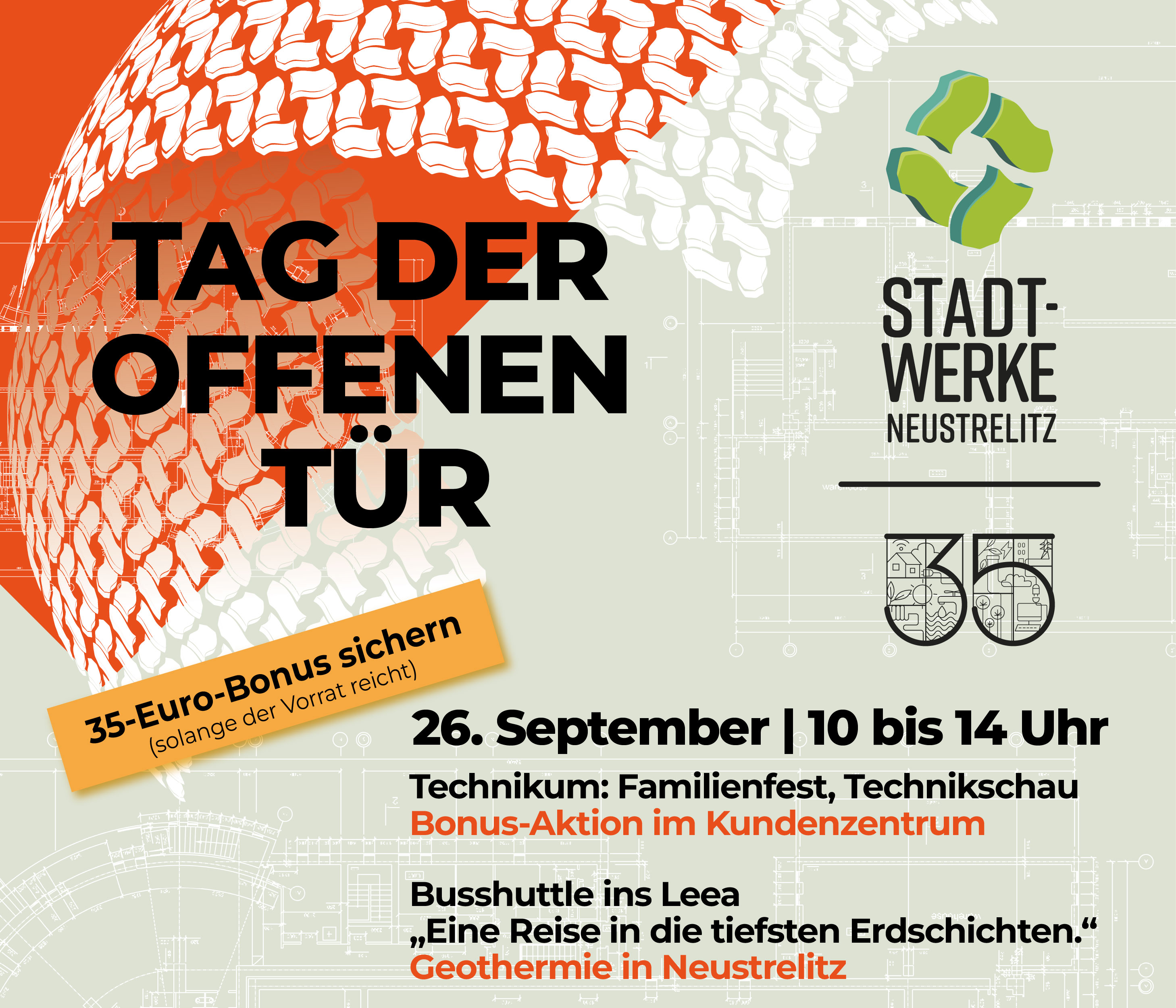 Tag der offenen Tür - Samstag, 26. September von 10 bis 14 Uhr Tag der offenen Tür - Samstag, 26. September von 10 bis 14 Uhr
